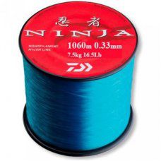 Леска Daiwa Ninja X Line 3700м 0,16мм (2кг) светло-голубая