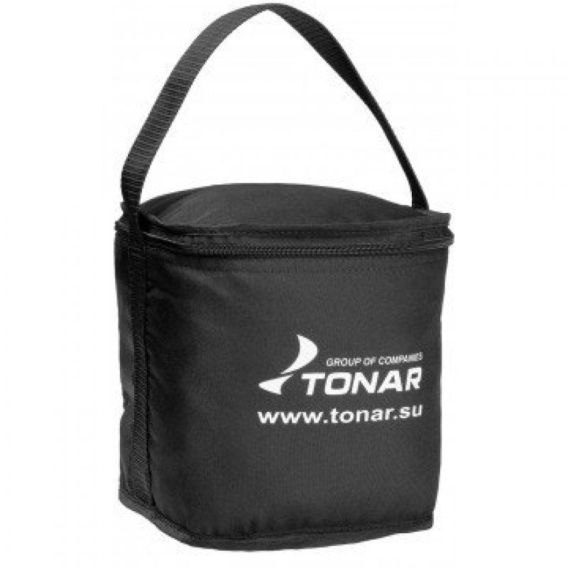 Набор жерлиц оснащенных 10 шт Тонар ЖЗО-03 в сумке, подставка 210, катушка 85 мм