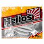 Виброхвост Helios Shaggy 5,12"/13 см, цвет White & Sparkles 5 шт HS-18-002