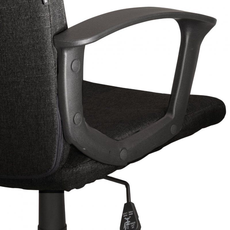 Кресло офисное Brabix Focus EX-518 ткань, черное 531575