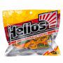 Твистер Helios Credo Four Tail 2,35"/6,0 см, цвет Pepper Green & Orange 10 шт HS-20-018