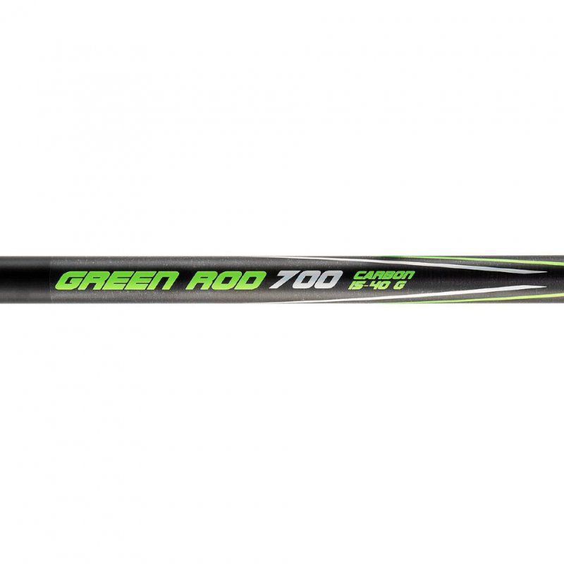 Удилище маховое Nisus Green Rod carbon 7м (15-40г) без колец N-GR-700