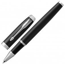 Ручка роллер Parker IM Core Black Lacquer CT 1931658