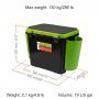Ящик для зимней рыбалки Helios FishBox односекционный 19л зеленый
