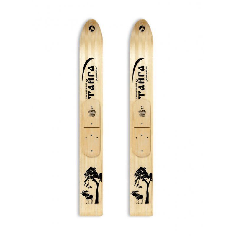Лыжи Тайга Маяк деревянные 165*15 см
