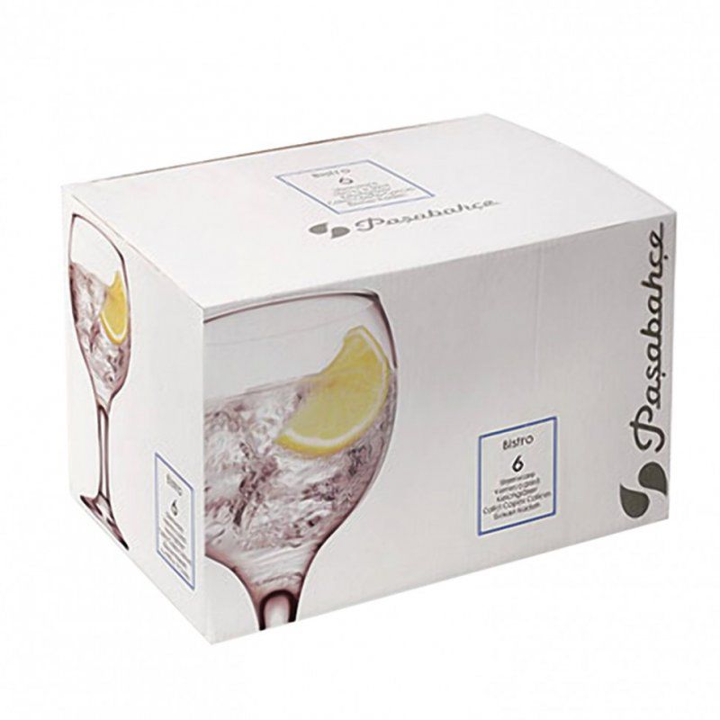 Набор бокалов для вина 6 шт объем 290 мл стекло Bistro PASABAHCE 44411 605196 (1)