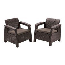 Кресла садовые Corfu II Duo 17197993B (2 шт)