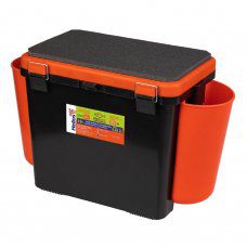 Ящик для зимней рыбалки Helios FishBox односекционный 19л оранжевый