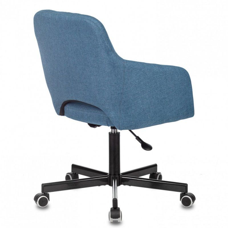Кресло CH-380M пятилучие металлическое ткань серо-голубое 1430562 532646 (1)