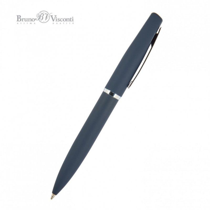 Ручка подарочная шариковая BRUNO VISCONTI Portofino 1 мм футляр синяя 20-0251-02/01 144188 (1)