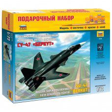 Сборная моедль Звезда Истребитель российский Су-47 Беркут (1:72) 7215П