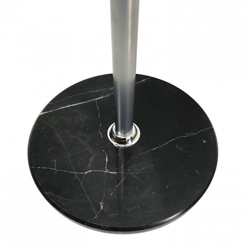 Вешалка-стойка BRABIX CR-8121 на мраморном диске металл 6+4 крючка серебристый 606437 (1)