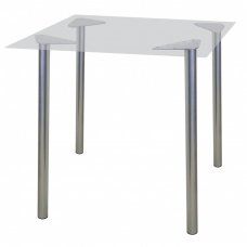 Рама стола для столовых кафе дома "Альфа" универсальная цвет серебристый 531430 (1)