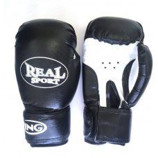 Перчатки для кикбоксинга Realsport 10 унций RS310