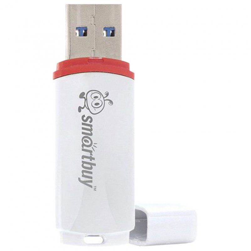 Флешка 8 GB Smartbuy Glossy USB 2.0 (SB8GBGS-B)