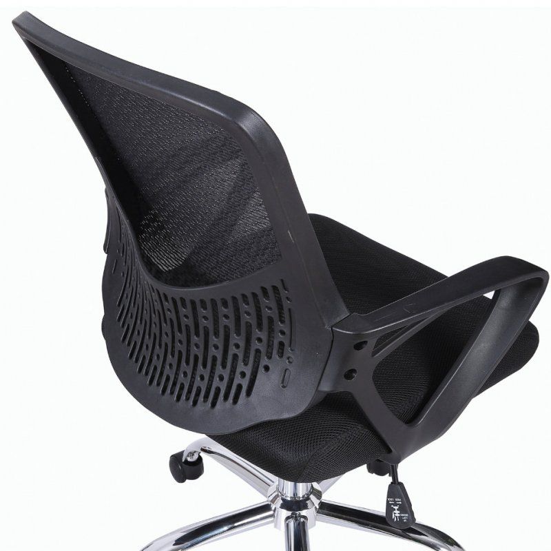 Кресло офисное Brabix Next MG-318 сетка/ткань, черное 531834