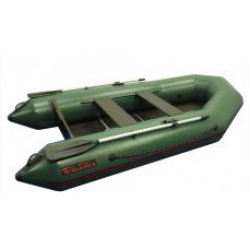 Надувная лодка Лидер Тайга-270 New (зеленая)