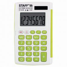 Калькулятор карманный Staff STF-6238 8 разядов 250283