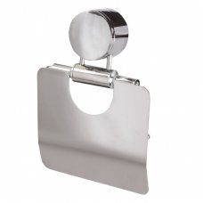Держатель для бытовой туалетной бумаги Laima нержавеющая сталь зеркальный 601620 (1)