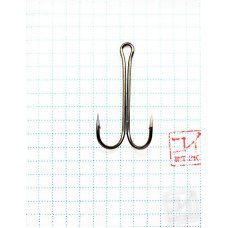 Крючок Koi Double Hook № 1/0, BN, двойник (10 шт.) KH2301-1/0BN