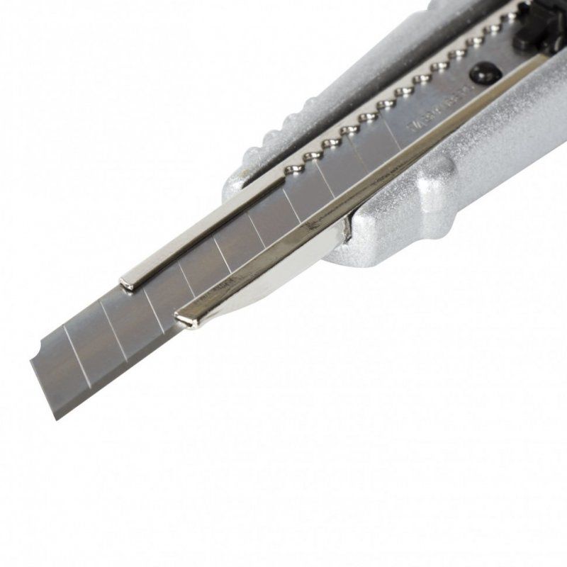 Нож канцелярский 9 мм Brauberg Metallic 236971