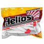 Виброхвост Helios Guru 3,0"/7,62 см, цвет White RT 9 шт HS-29/1-003