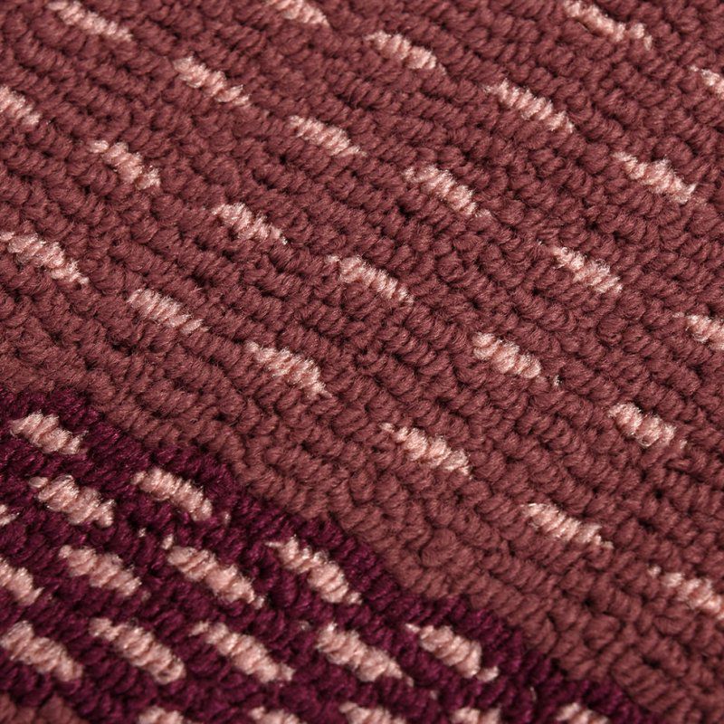 Коврик универсальный Vortex Madrid на латексной основе 50х190 см темно-бордовый 22449