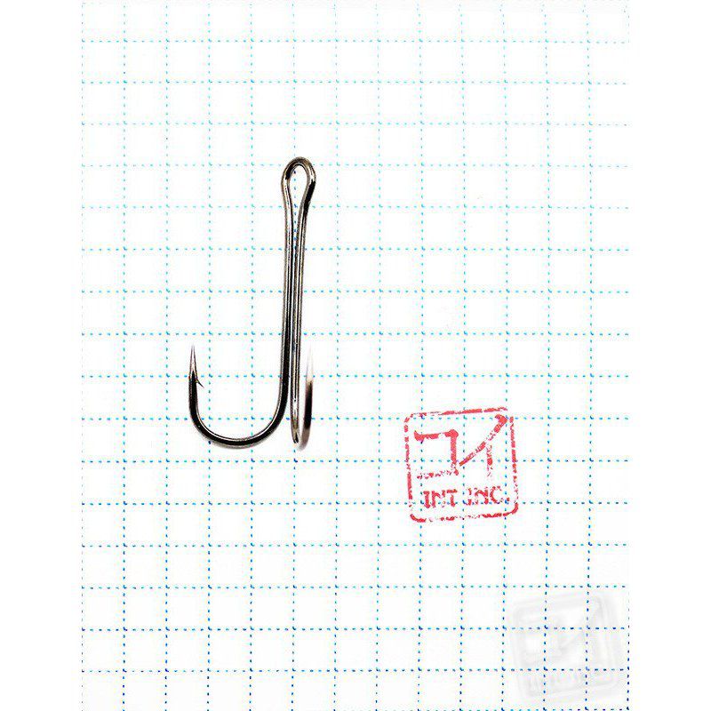 Крючок Koi Double Hook № 2, BN, двойник (10 шт.) KH2301-2BN