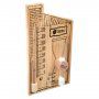 Термометр для бани и сауны Банные штучки с песочными часами 18036