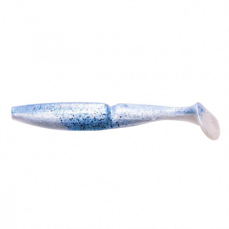 Виброхвост Helios Guru 4,0"/10,16 см, цвет Blue Fish 7 шт HS-30-052