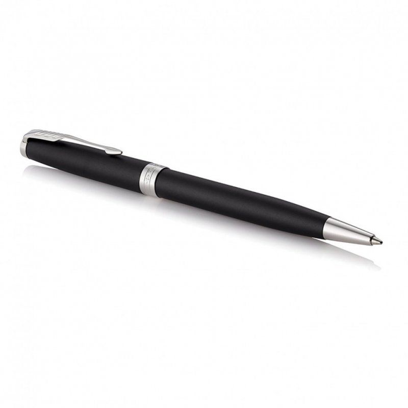 Ручка шариковая Parker "Sonnet Core Matt Black CT" черный матовый лак палладий черная 142355 (1)
