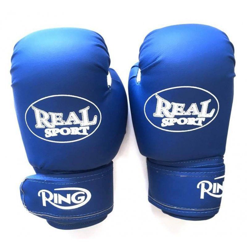 Перчатки для кикбоксинга Realsport 8 унций RS208