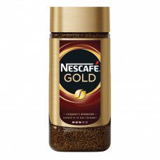 Кофе молотый в растворимом NESCAFE Gold 190 г сублимированный 620013 (1)