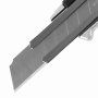 Нож канцелярский 18 мм Brauberg Metallic 237159