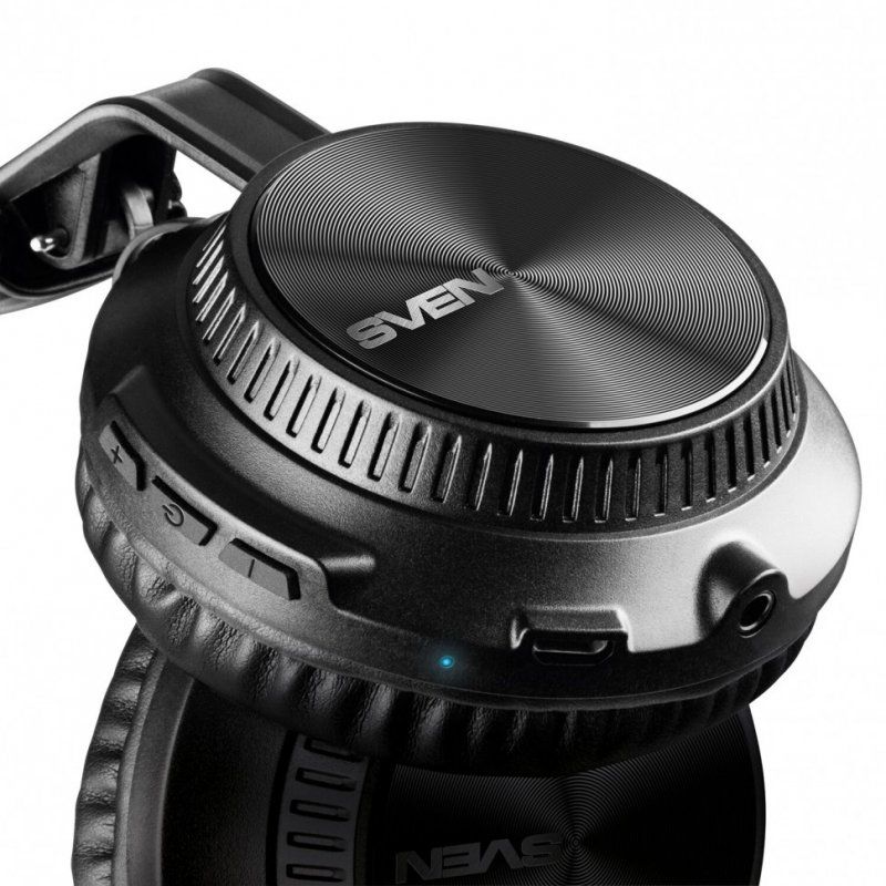 Наушники с микрофоном гарнитура SVEN AP-B630MV Bluetooth беспроводные черные 513841 (1)