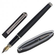 Ручка подарочная перьевая Brauberg Larghetto линия 0,5 мм синяя 143477