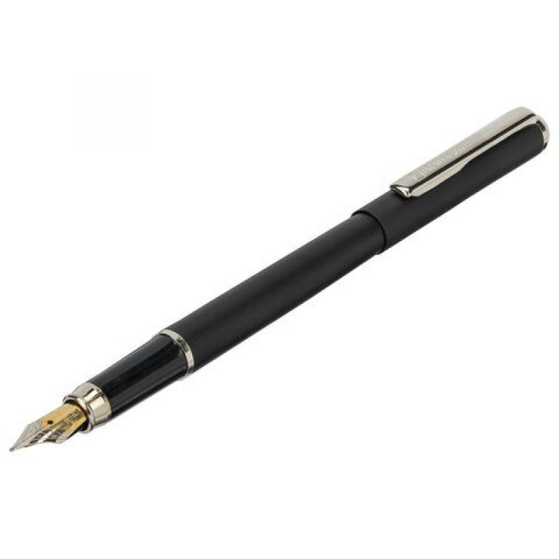 Ручка подарочная перьевая Brauberg Larghetto линия 0,5 мм синяя 143477