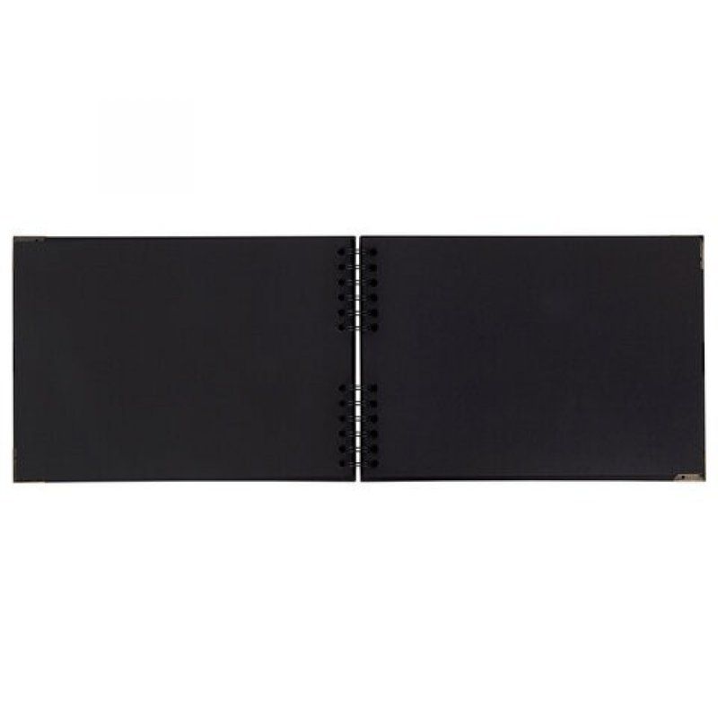 Фотоальбом 21х30 см, 40 черных листов, BRG Black, 880654 (1)