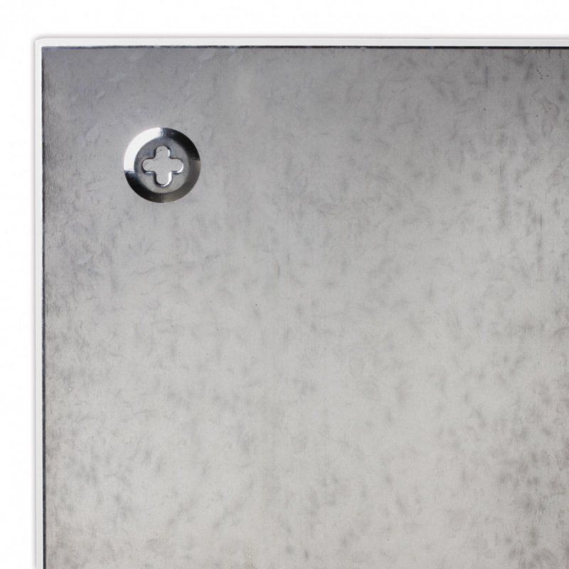 Доска магнитно-маркерная стеклянная 45х45 см 3 магнита белая Brauberg 236735 (1)