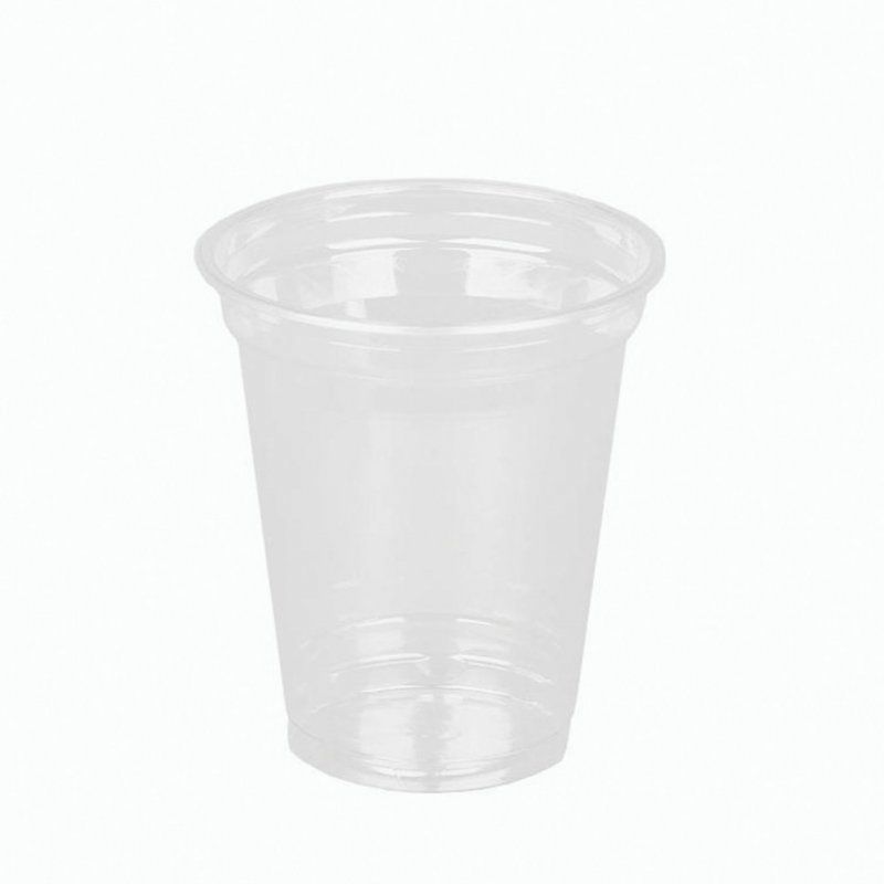 Одноразовые стаканы пластиковые 300 мл Стиролпласт Кристалл 50 шт