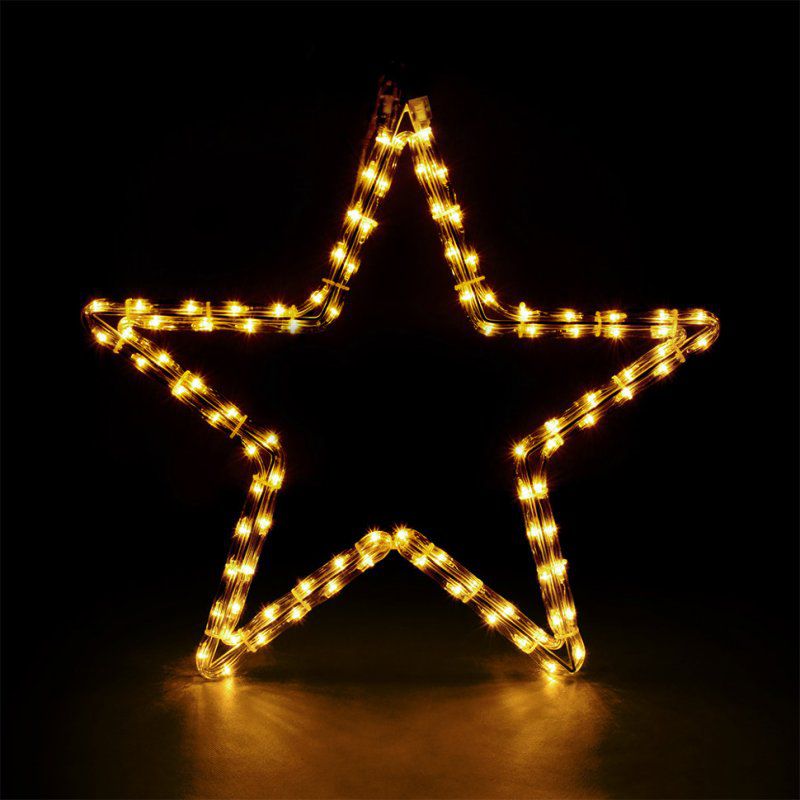 Фигура светодиодная для дома и улицы (теплый свет) Vegas Звезда 96 LED, 56 см, 24V 55039