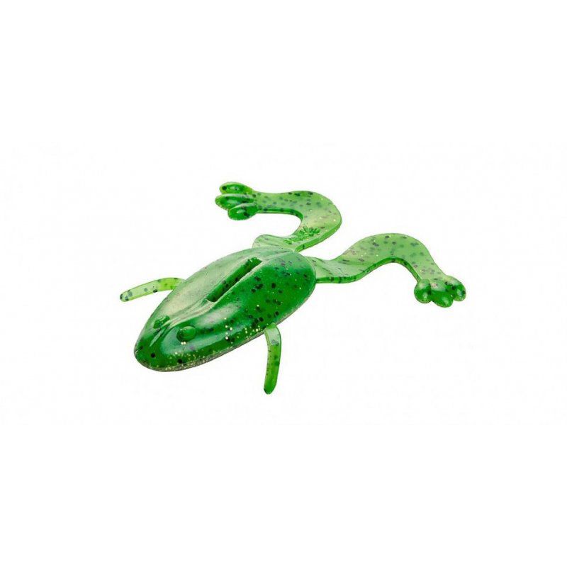 Лягушка Helios Crazy Frog 2,36"/6,0 см, цвет Green Peas 10 шт HS-22-051