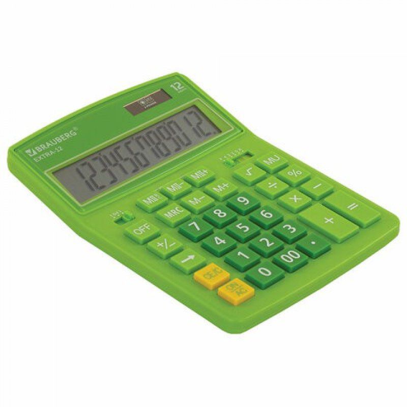 Калькулятор настольный Brauberg Extra-12-DG 12 разрядов 250483