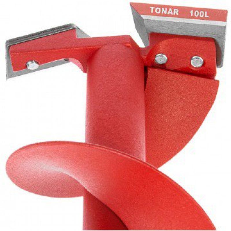 Ледобур Тонар Buran 100L (диаметр 100 мм) двуручный, левый, прямые ножи