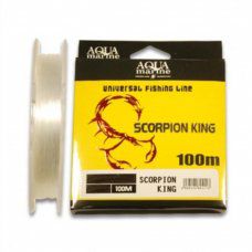 Леска YGK Scorpion King 0.6 / 0,128мм 100м (1,45 кг) прозрачная 1959172