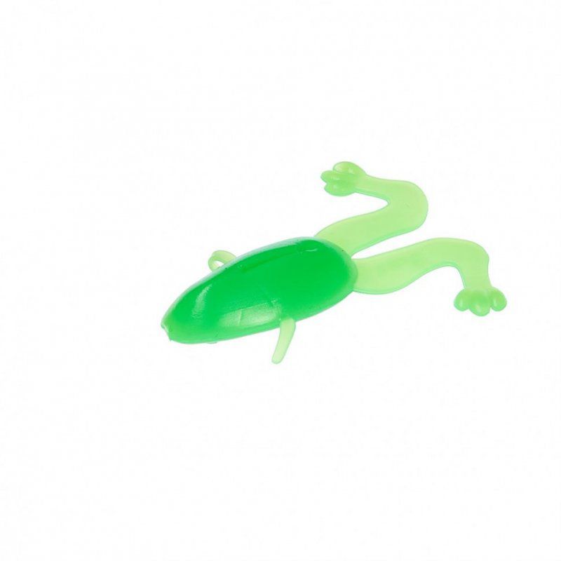 Лягушка Helios Crazy Frog 2,36"/6,0 см, цвет Electric green 10 шт HS-22-007