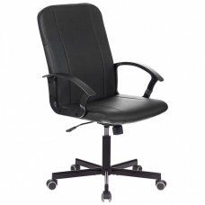 Кресло офисное Brabix Simple EX-521 экокожа, черное 532103