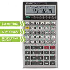 Калькулятор инженерный двухстрочн. Staff STF-169 (143х78 мм) 242 функ. 10+2 разрядов 250138 (1)