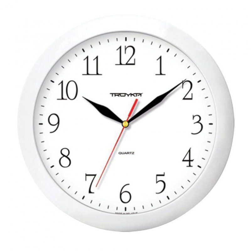Часы настенные Troyka 11110113 круг D29 см