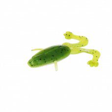 Лягушка Helios Crazy Frog 2,36"/6,0 см, цвет Green Lime 10 шт HS-22-010